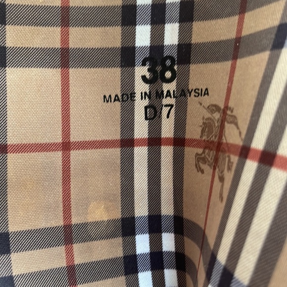 BURBERRY RAIN BOOTS RIDING SHOES BLACK 38 8 - Picture 11 of 13